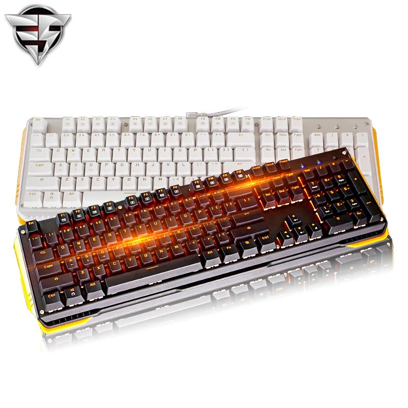 James Donkey 619 механическая клавиатура 104key MX черный синий коммутаторы Подсветка Gaming