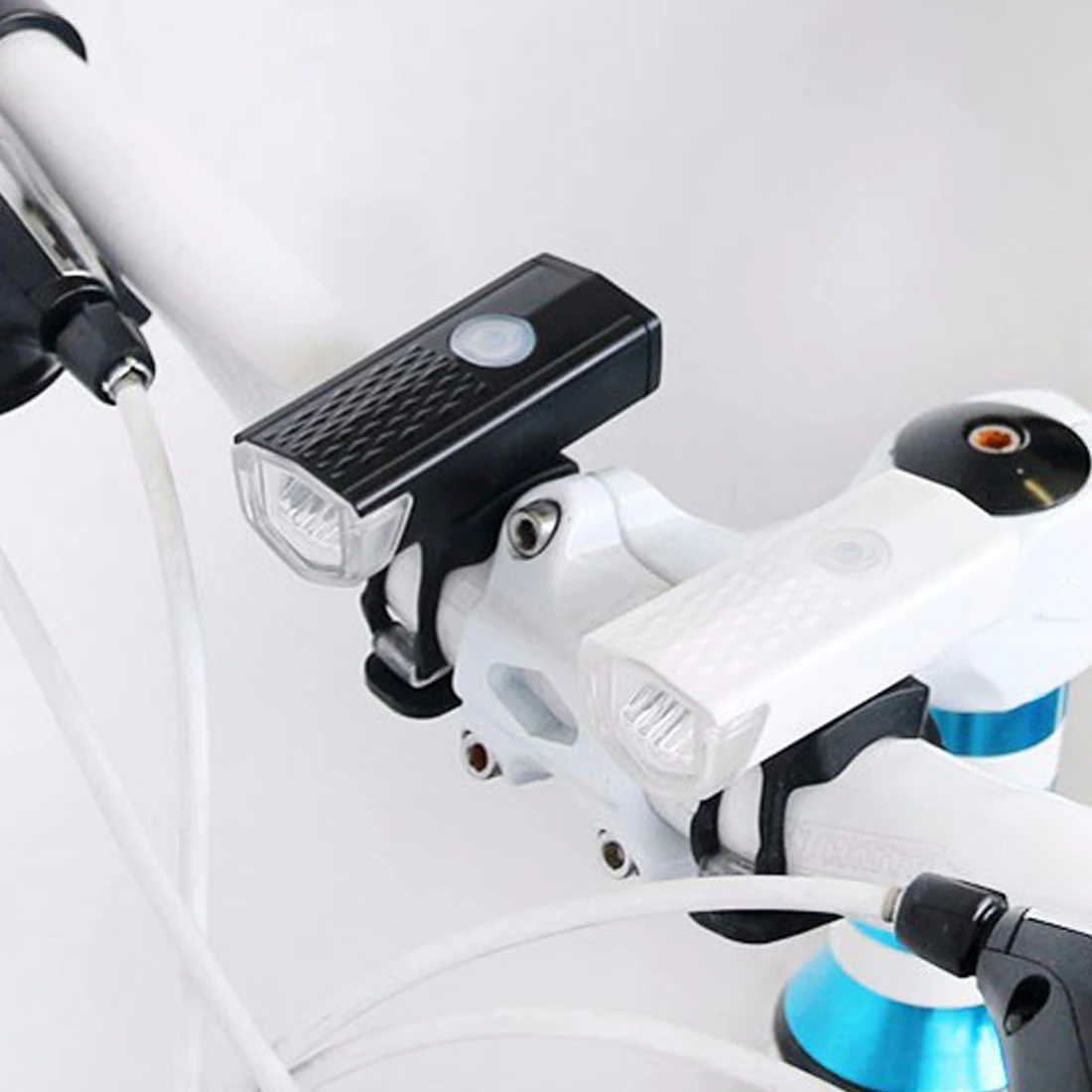 Discount New Rechargeable USB LED 300LM Bicycle Bike Light Flashlight Lamp MTB Front Bicycle Cycling Light Headlight bicycle accessories 1 Discount New Rechargeable USB LED 300LM Bicycle Bike Light Flashlight Lamp MTB Front Bicycle Cycling Light Headlight bicycle accessories 1