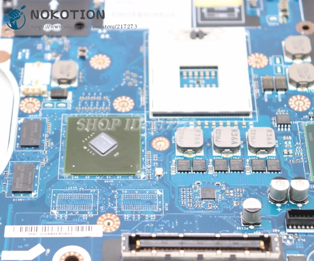 NOKOTION для ноутбука Dell Latitude E6510 материнская плата CN 0NCPCN новинка 22 LA 5573P QM57 DDR3 GPU