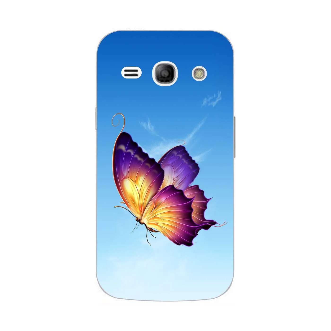 Силиконовый чехол с рисунком для Samsung Galaxy Star Advance G350e SM G350E 2 Plus|Чехлы-накладки| |