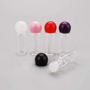 

50pcs,40ml transparent Mini vial clear makeup plastic PET plastic travel set bottles containers with screw cap