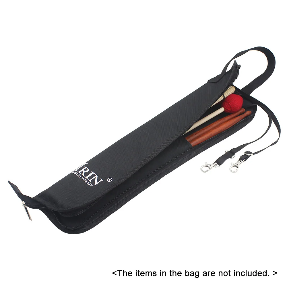 Drum Stick Bag Case Water resistant 600D & Carrying Strap for