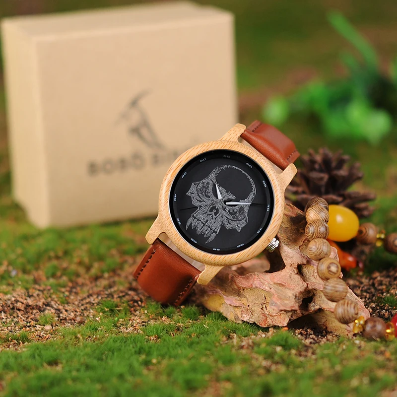 new design wooden bamboo wrist watches bobo bird  (33)