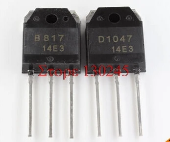 

5pcs 2SD1047 D1047 or 5pcs 2SB817 B817 audio amplifier the tube original authentic In Stock