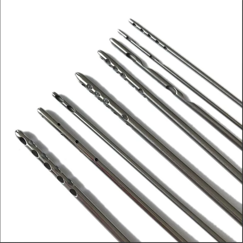 

1pcs Double Hole Sharp Tip Multi-Type Hole Needles For Liposuction Cannulas For Liposuction Surgery