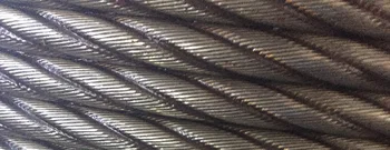 

14MM--18MM, 100M, 4VX39S+5FC oiled ungalvanized steel wire rope tower crane cable lifting hoist block rope , boat part, hardware