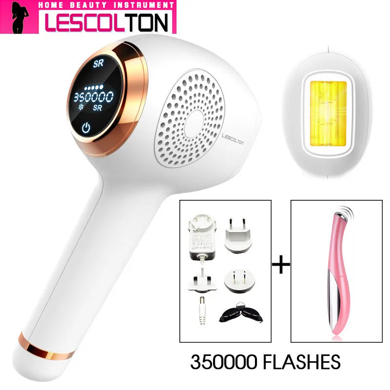 

LCD Display 2019 NEWEST Lescolton IPL Epilator Permanent Laser Hair Removal depilador a laser Bikini Trimmer Photoepilator