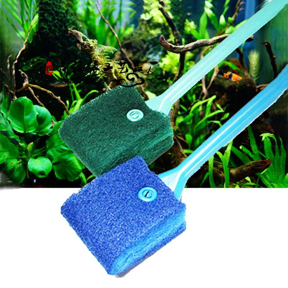 Fashion 40cm Aquarium Fish Tank Sponge Cleaning Brush Practical