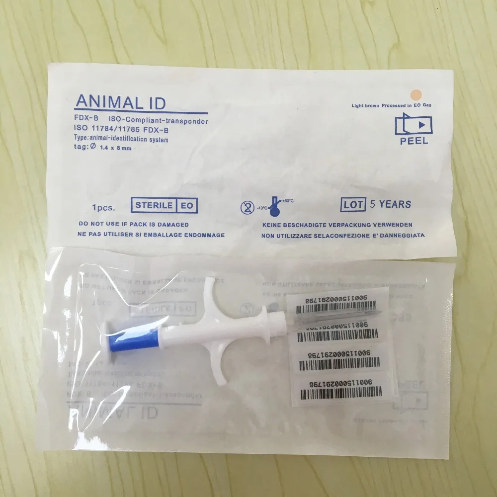 ISO FDX B животного чип rfid считыватель Портативный OLED Дисплей pet микрочип сканер для