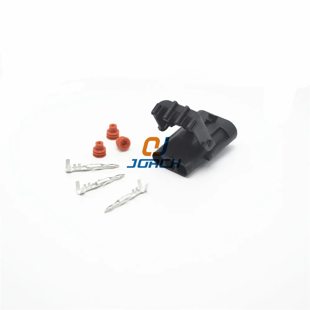 

3 Pin male Plug delphi 2.5 series Haltech MAP TPS Waterproof Automotive Car Wire Connector 12015793 For GM