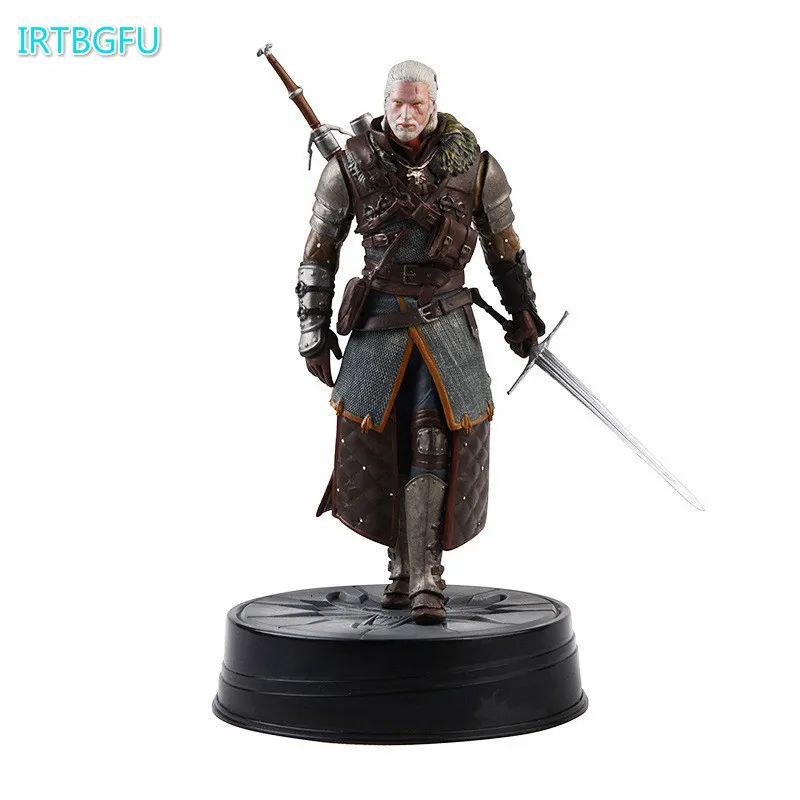 New Arrival Dark Horse Deluxe The Witcher 3 Wild Hunt Geralt Grandmaster Ursine Figure the witcher