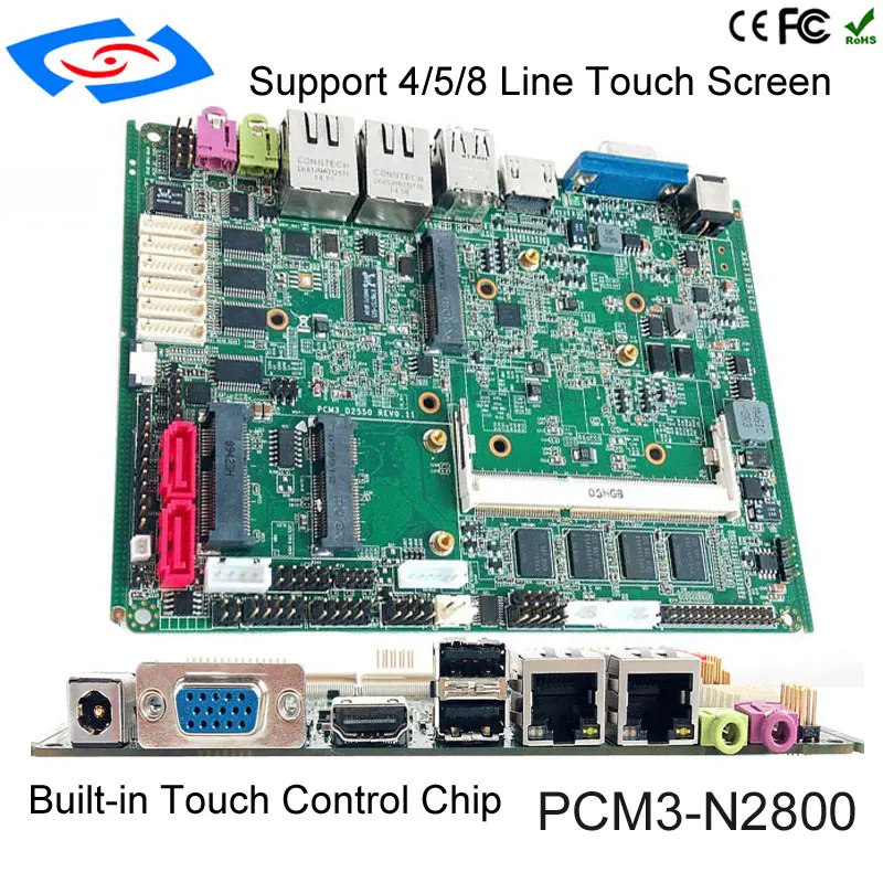 US $160.00 Mini ITX Motherboard PCM3N2800