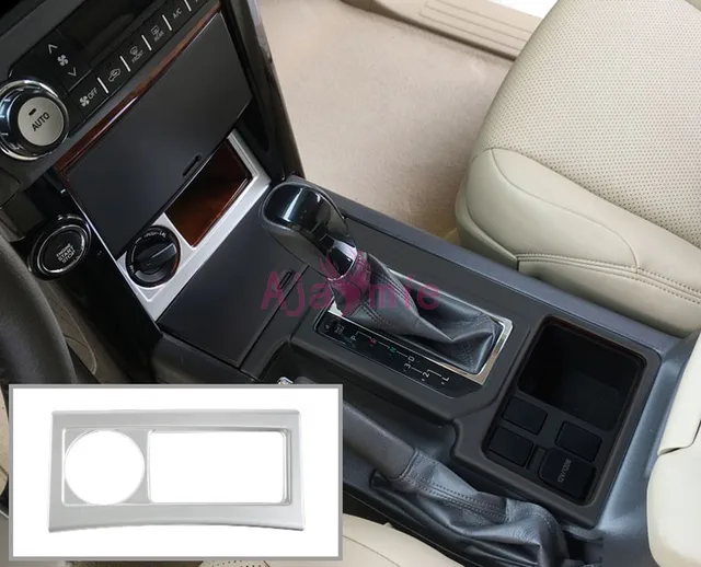 For Toyota Land Cruiser 150 Prado FJ150 2010-2017 Interior Front Hand Shift Gear Storage Box Cover Car Styling Accessories Hight-end type