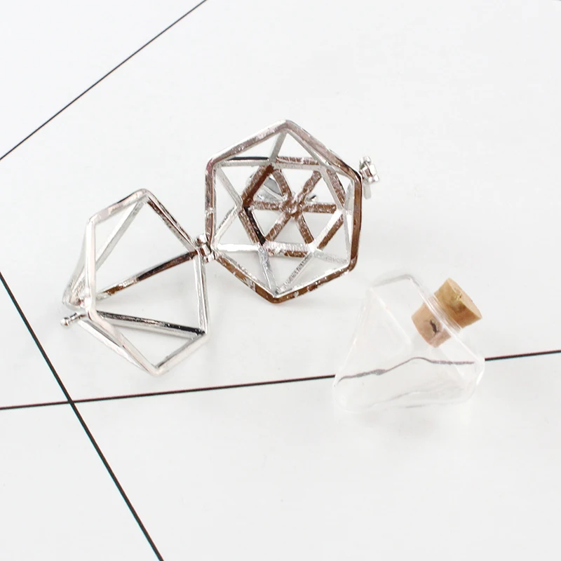 2 шт. медальон в форме сердца с наполняемым стеклом|diamond locket|fillable pendantsglass lockets |