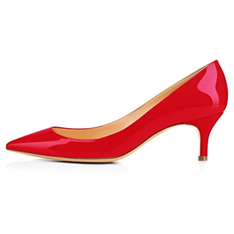 COCOAFOAL/женские красные свадебные туфли на высоком каблуке Большие размеры 43, 44, 45, обувь на День Валентина на низком каблуке пикантные туфли-лодочки зеленого, синего, розового, белого, фиолетового цвета