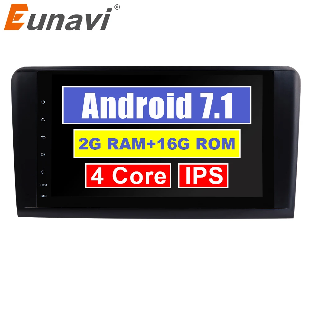 Clearance Eunavi 2 Din Quad core 9