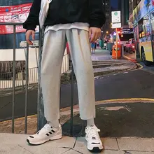 Мужские брюки уличная карманы Твердые Joogers брюки спортивные мужские брюки в стиле хип-хоп комбинезоны