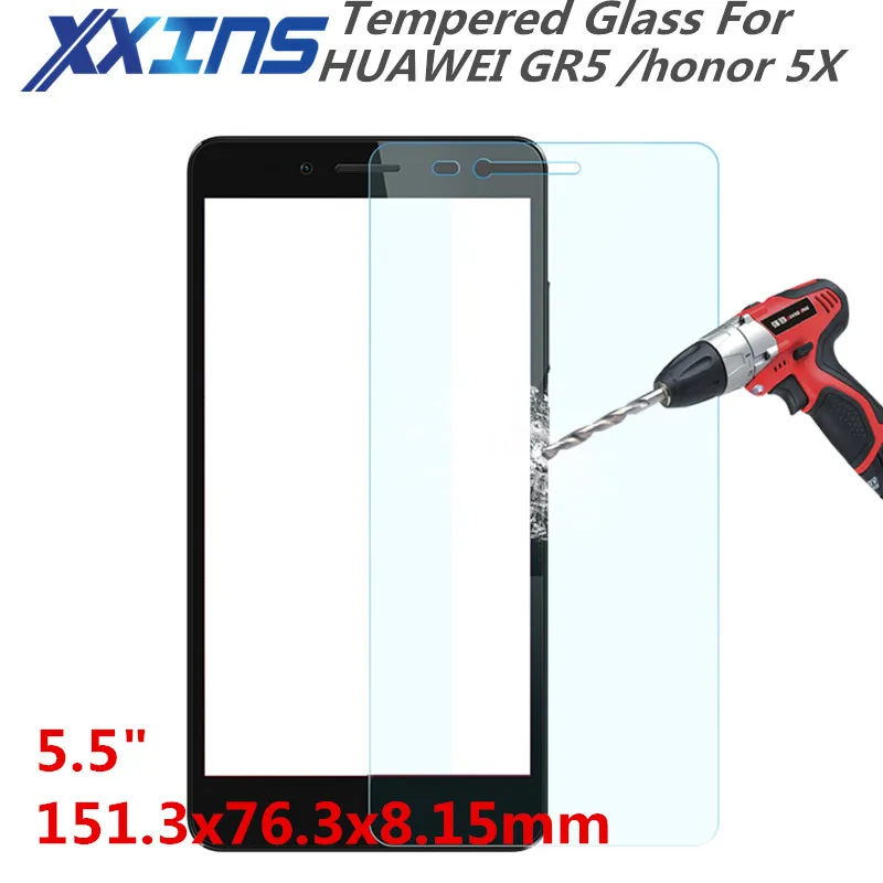 Закаленное стекло для HUAWEI GR5 honor 5X защитный экран 5 дюйма скидка кристаллы сенсор |