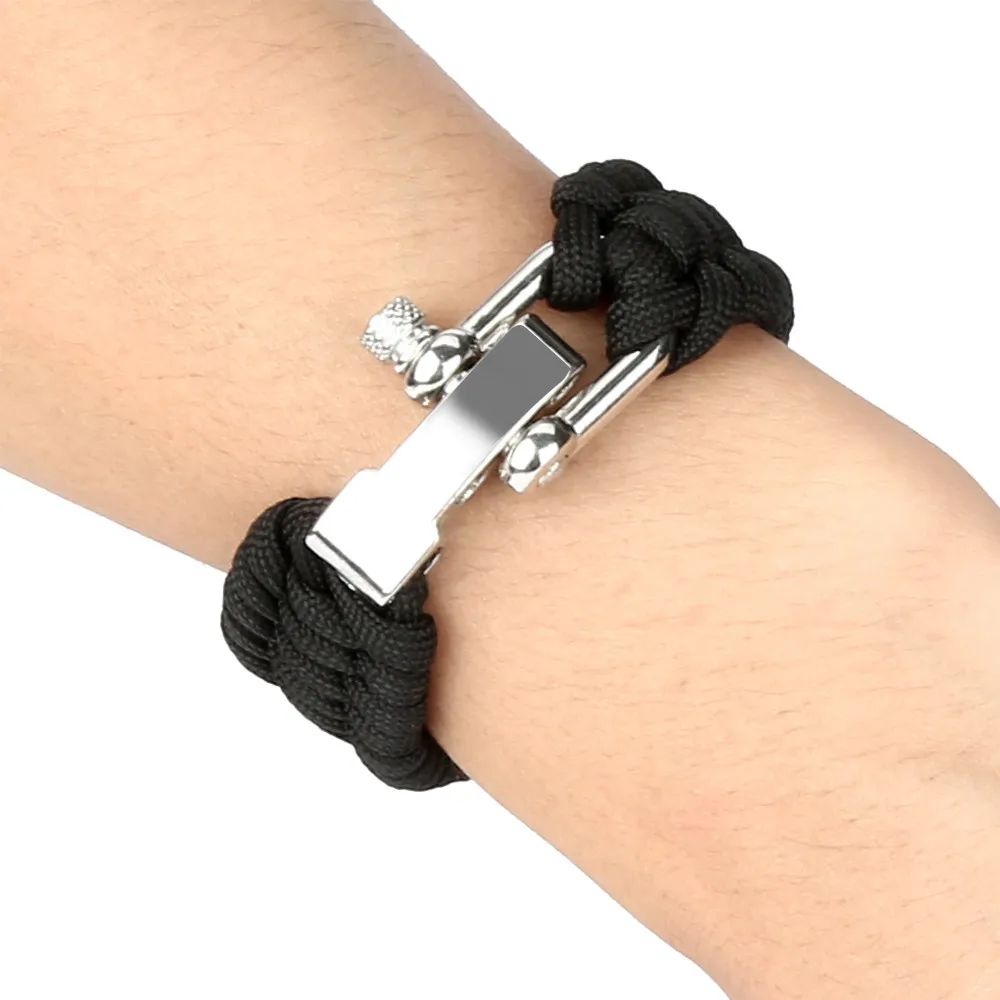 التخييم حبل paracord المشي أدوات تكتيكية لحفظ الحياة مزين مخيم معدات الانقاذ مظلة حبل في الهواء الطلق أساور المظلة الحبل