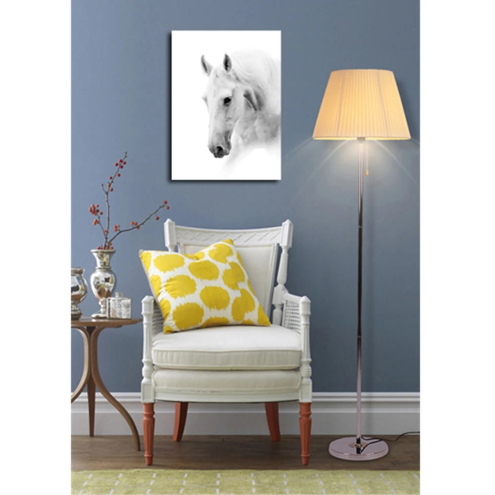 Black-and-White-Horse-head-Painting-Print-On-Canvas-Animal-Artwork-Pictures-wall-art-for-home (3)
