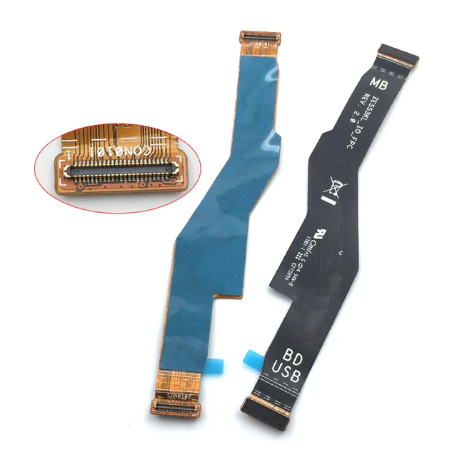 Special Offers 10Pcs/Lot, For ASUS zenfone 3 zoom ZE553KL Main board Motherboard LCD Connector Display Flex Cable Spare Parts In Mobile Phone 