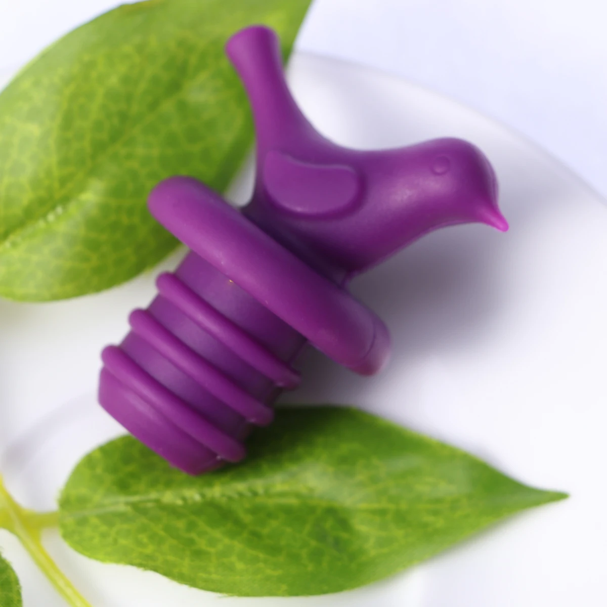 

Creative Bird Design Silicone Wine Bottle Caps Beer Sealer Wine Stoppers Bottle Stopper Reusable Wine Bottle Cork Wedding Gift