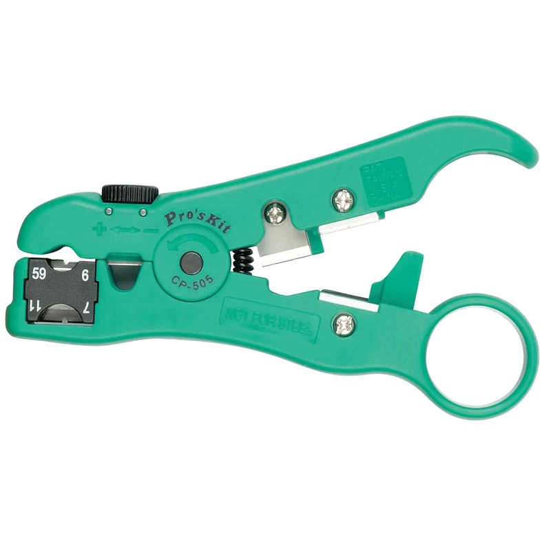 

CP-505 Multifunction Strippers Coaxial Cable Stripper Shear Stripping Decrustation Pliers Wire Stripper