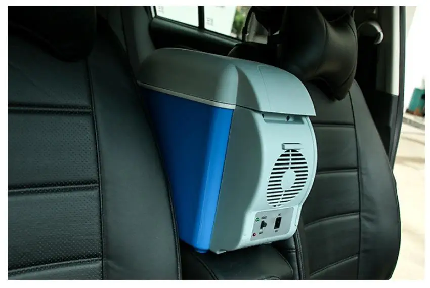 Многофункциональный 7.5L Мини-Автомобильный холодильник для домашнего путешествия, автомобильный холодильник двойного назначения, кулер с подогревом, контроль температуры