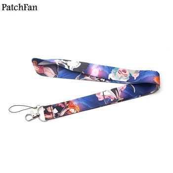 

20pcs/lot Patchfan BLEACH style Multi-function Mobile Phone Straps Lanyards for keys ID Lanyard Badge Neck Straps webbing A1875