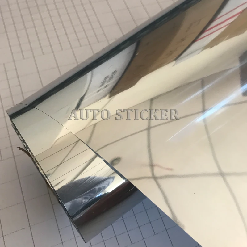 Silver Insulation Window Film Stickers Solar Reflective One Way Mirror Silver window solar film 1