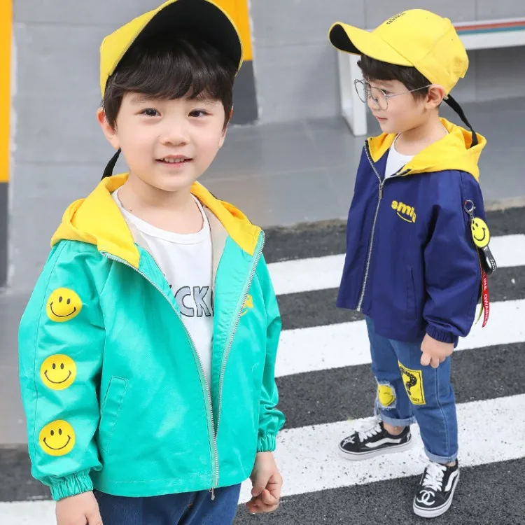Children Clothing Boys Jackets Spring Kids Outerwear 2018 Long Sleeves