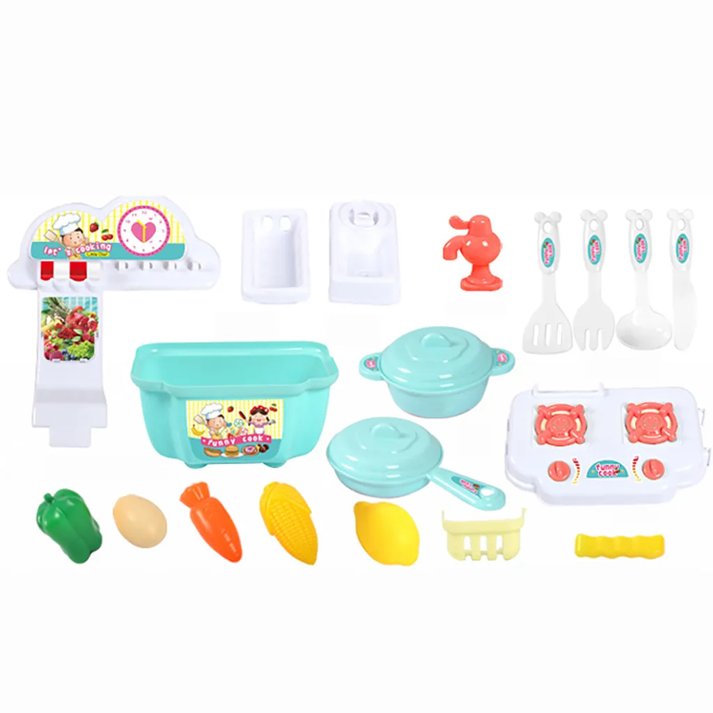 Детские ролевые игры, игрушки для девочек, мини-моделирование, кухонные принадлежности, посуда, Обучающие игрушки, подарок для детей T9