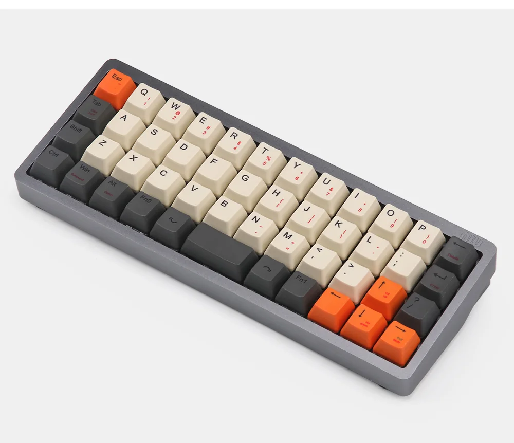 KBDfans NIU 40 Dye-subbed OEM профиль колпачки для 40% макета cherry mx механическая клавиатура