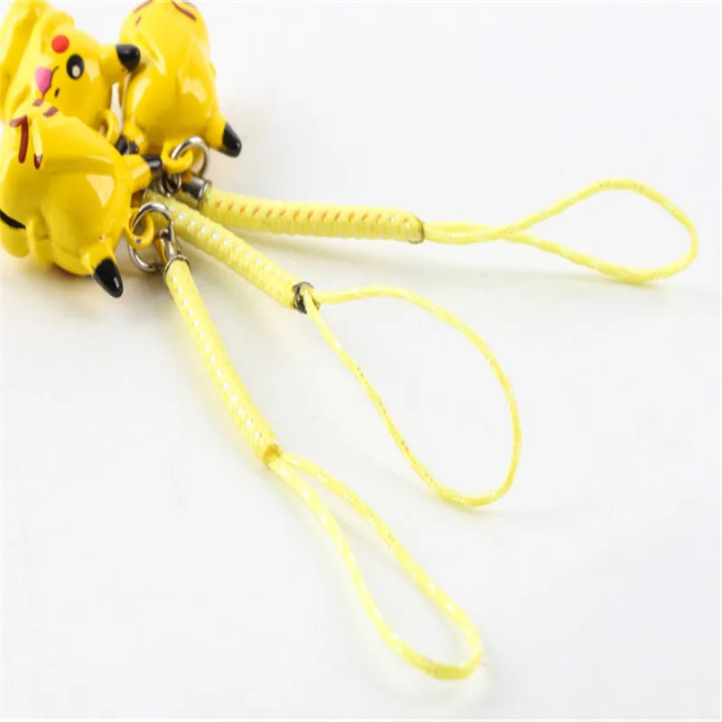 1Pcs-Cartoon-Kawaii-Pokemon-Pikachu-Elf-Ball-Keychain-Keyring-Bell-Toy-Lover-Key-Chain-Rings-For (3)
