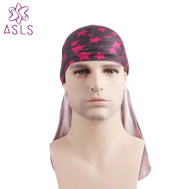 2018 Модная элегантная хлопковая Байкерская Кепка King's Durag Skullcap Bandanna Doo Rag|doo rag|biker