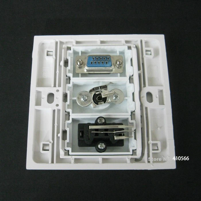 AV+ VGA socket with mark 8