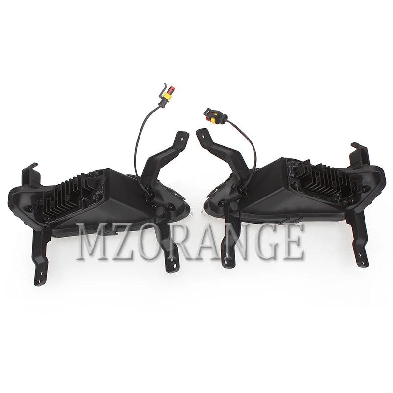  MZORANGE 1 Set Daytime Running Light For Hyundai Santa Fe 2019 DRL Day Light Front Fog Lamp White L - 33051508662