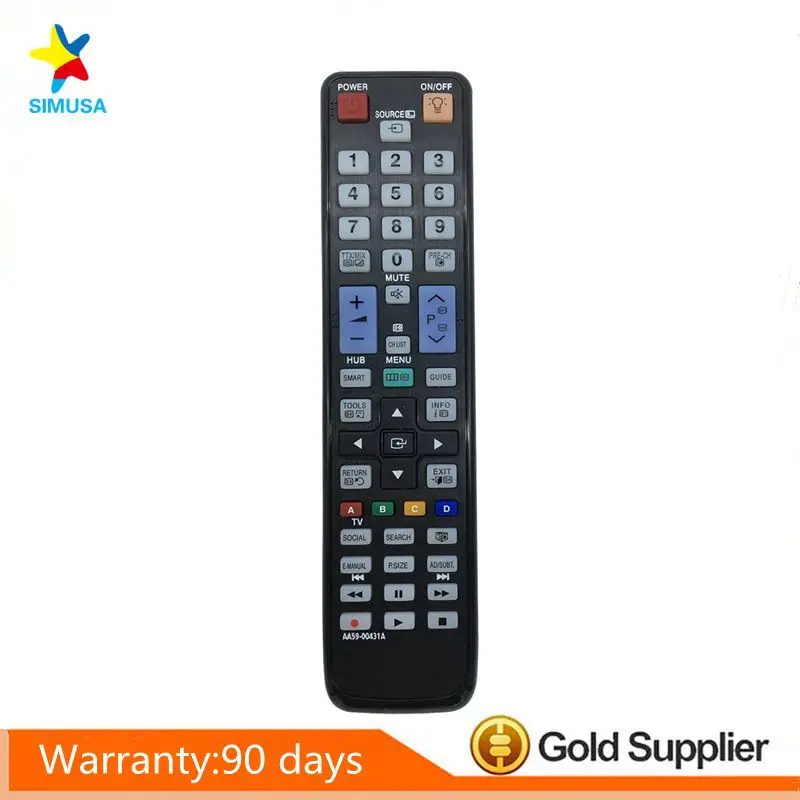 

AA59-00431A New Remote Control For SAMSUNG LCD TV PS51D8000,PS46D8000,UE40D8000