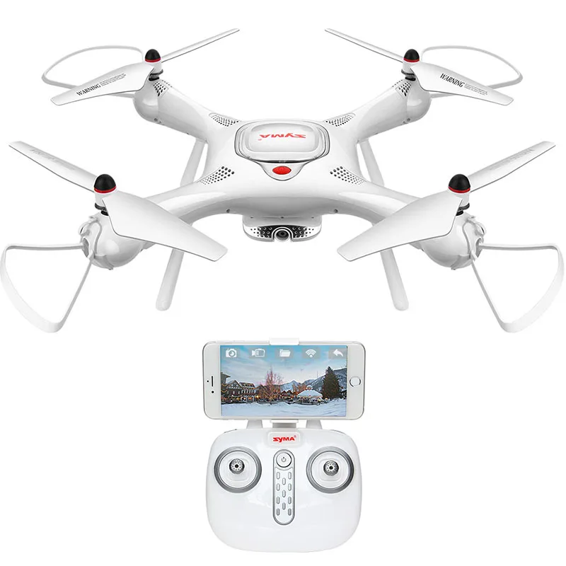 Квадрокоптер SYMA X25PRO Радиоуправляемый GPS FPV 720P HD камера в реальном времени
