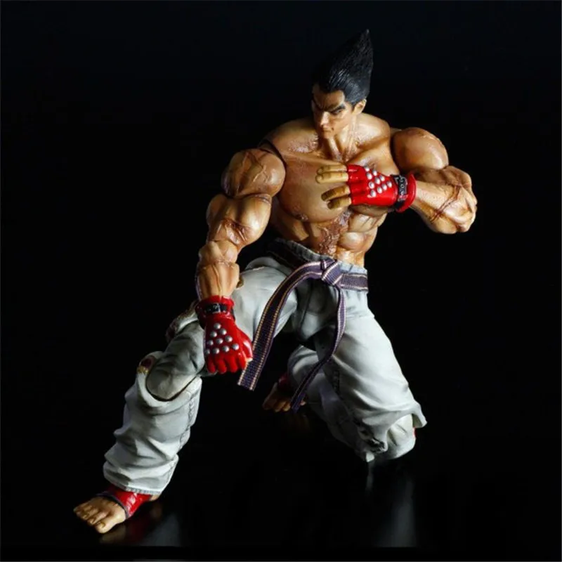 Экшн фигурка Kazuya Mishima Play Kai ПВХ 26 см 10 23 дюйма аниме игрушка в подарок для друзей