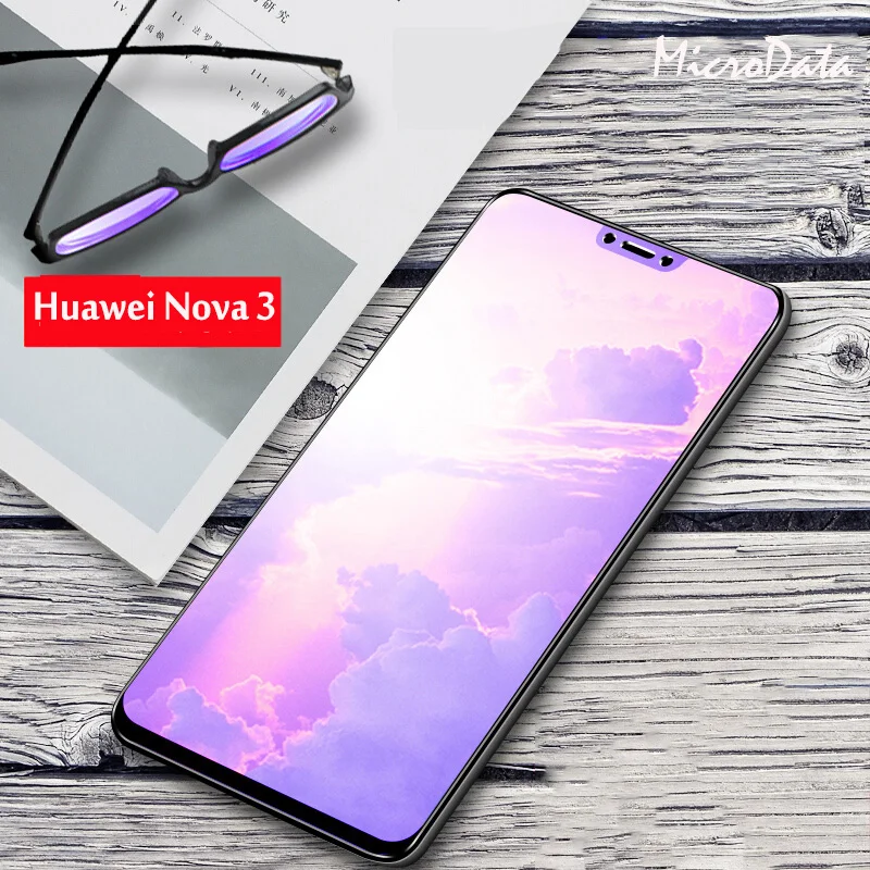 Закаленное стекло для защиты экрана от синего излучения Huawei Nova 3 3i 3E 2 2S 2i Plus Lite P Smart