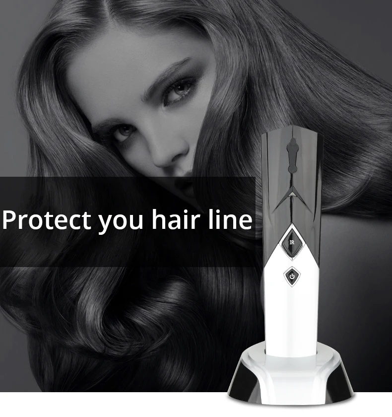 Pente de Massagem Evitar a Perda de Cabelo Promover o Crescimento do Cabelo Elétrica Vibração Massageador Massagem Couro Cabeludo Luz Vermelha Simular Folículo 18 de cabelo promover o crescimento do cabelo