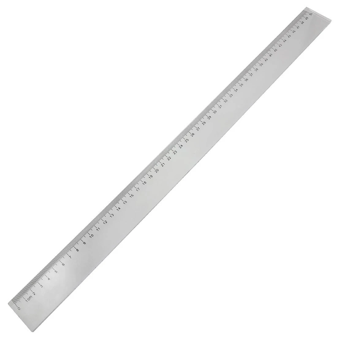 Доступное 50 см Clear Пластик измерение длинные прямые сантиметр правитель