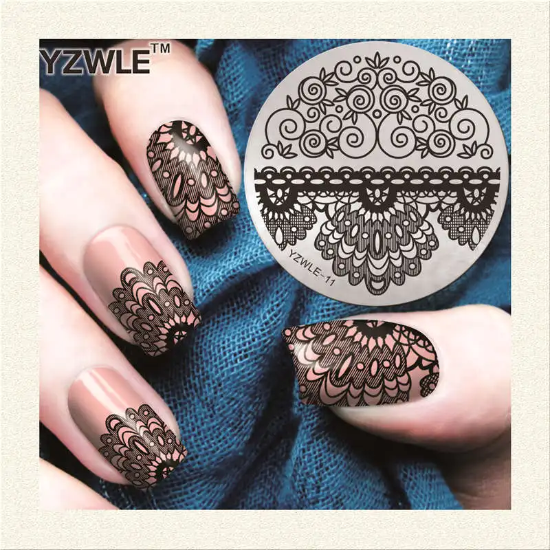 

Factory Price Retail 2019 NEW Designs Nail Art Template Fashion Stainless Steel Stamp Image Plate For Girl Manicure Salon
