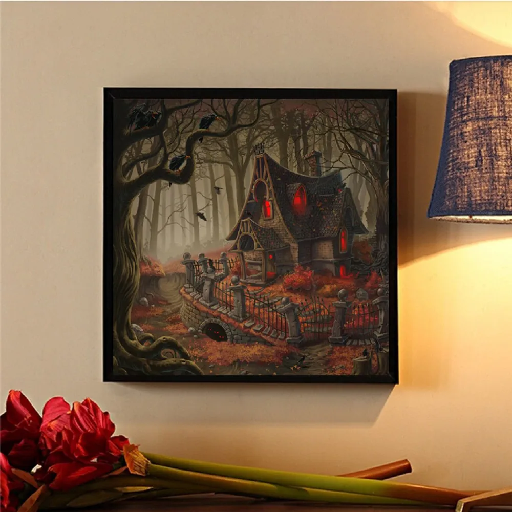 5D Embroidery Paintings Rhinestone Pasted DIY Diamond Painting Cross Stitch august22