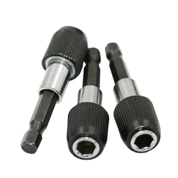 

LHX Hardware Fast Self-locking Connecting Rod Extension Rod Electric Screwdriver Six Horn Handle 6.35mm Power Tools Accessories