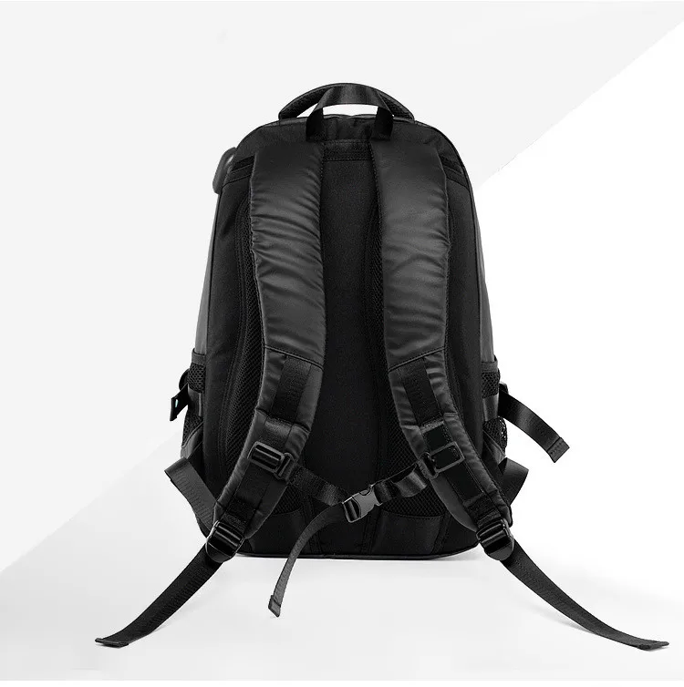 Бренд, многофункциональный рюкзак, рюкзак для ноутбука, мужские дорожные сумки, водонепроницаемые, Оксфорд, черные, Компьютерные рюкзаки для подростков