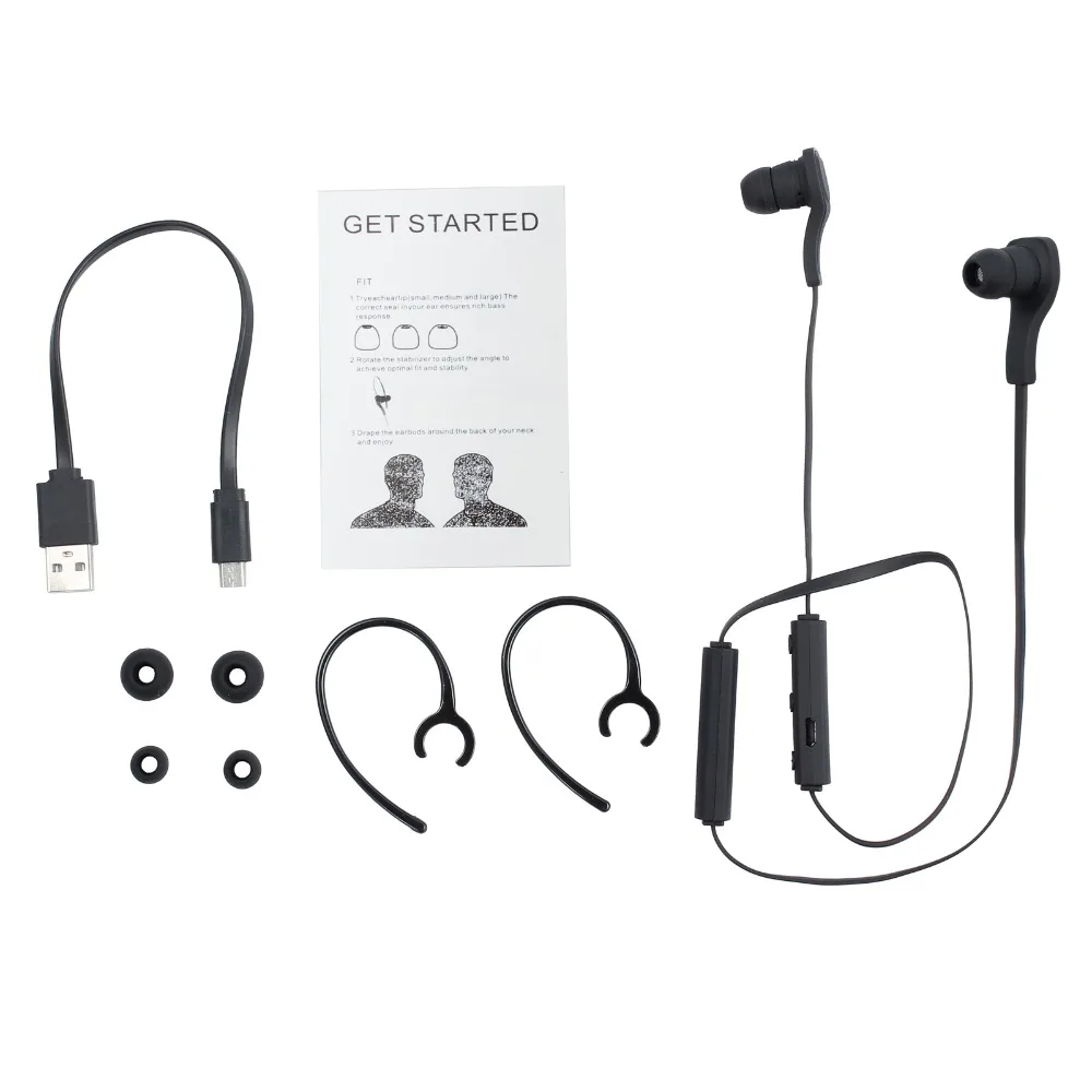 PROSTER for Bluetooth Earphone Neckband Wireless earphones Stereo Sport Bluetooth Headset with Mic Earbuds for Phone xiaomi
