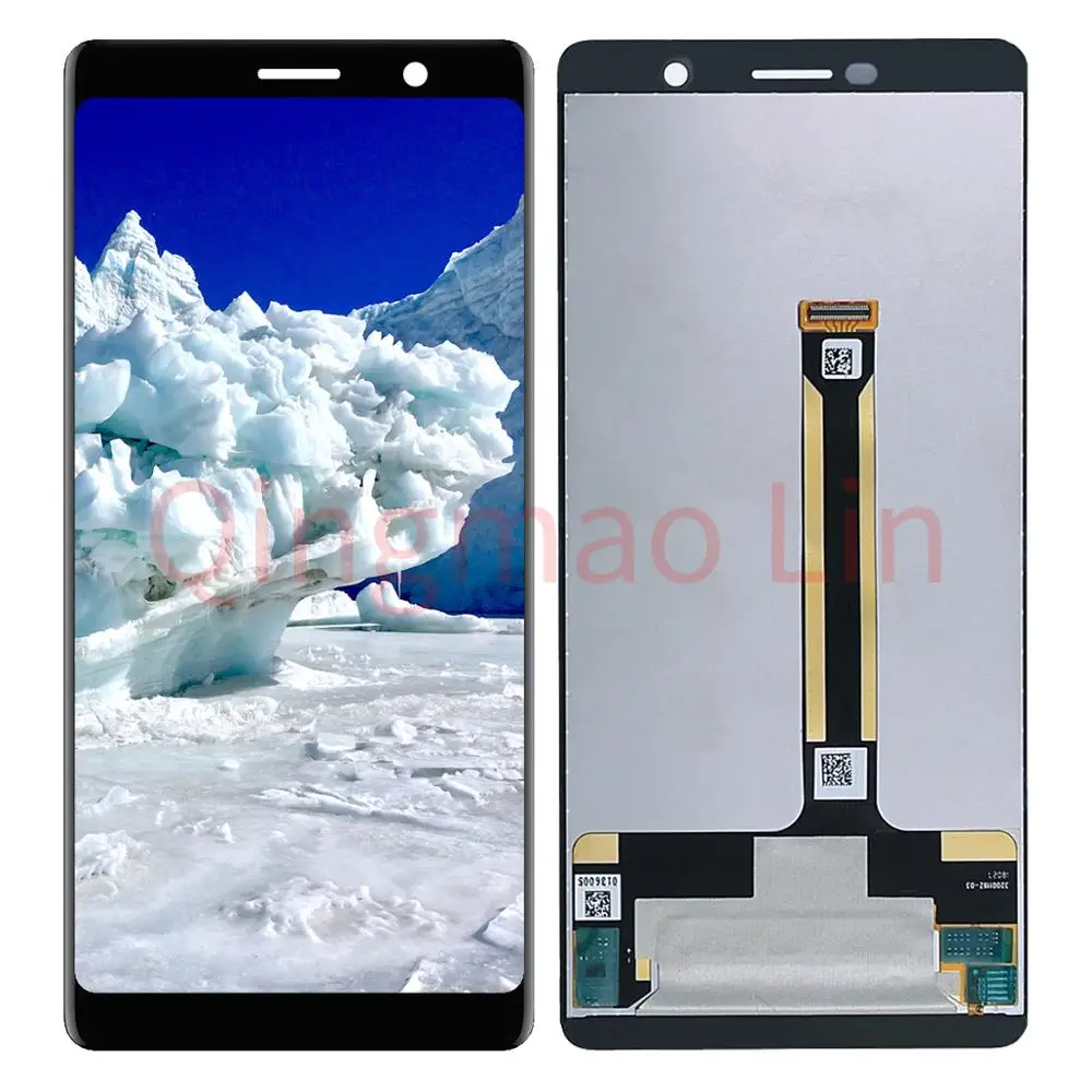 6 0 '񟯠x1080 Для Nokia 7 Plus TA 1046 1062 экран ЖК дисплей дигитайзер сенсорный s Запчасти