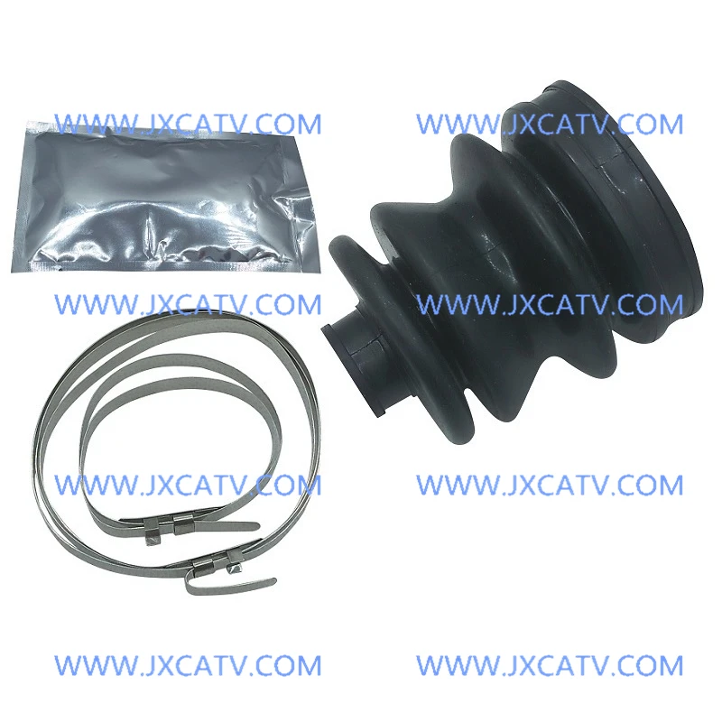 Complete Rear Inner /& Outer CV Boot Repair Kit Yamaha YFM700 Grizzly 2007-2008